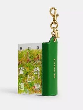 💕Coach Book Bag Charm Honey Bees & Distant Thunder🐝🌩